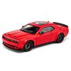 1/24 Scale Dodge Challenger Hellcat SRT Alloy Scale Car Model Diecast Metal Miniature Car Sound and Light Collection Children Toy Vehicle