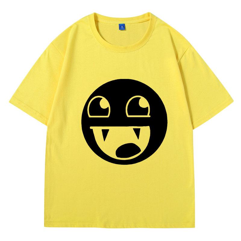 Epic Face Domo Kun Funny Meme T Shirts Men Women Fashion High Quality Cotton T-Shirt Couple Oversized Hip Hop Tee Shirt Tops