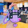 Calculator Cute Creative Small Gift  Car Keychain Hanging Decoration Student Backpack Pendant