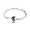 Originale 925 Sterling Sølv Armbånd Armbånd Krystallkule Kjærlighet Hjertelås Perler Charms Moments Armbånd For Kvinner DIY smykker