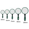 1Pcs Antique Mahogany Handle 10X Magnifying Glass 50/65/75/90/100mm Eye Loupe  For Reading Book