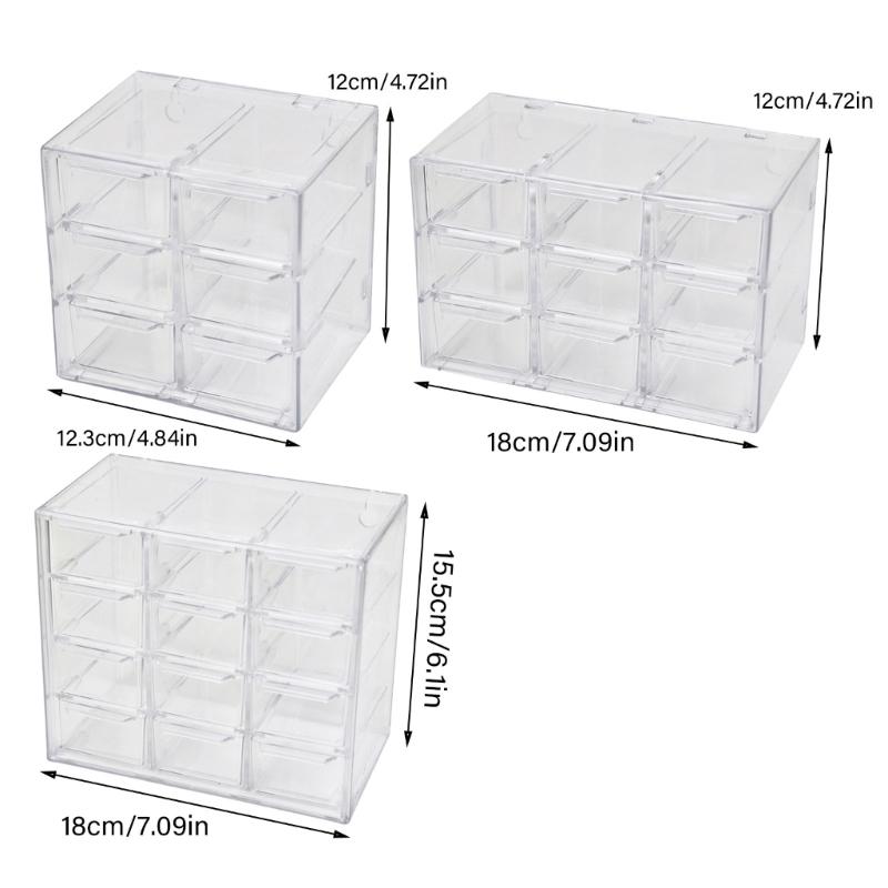 Fashionable Space Saving Undergarment Storage Box with Clear Designs and Customizable Compartments Daily Use Items