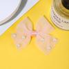 Korean-Style Exquisite Bow Accessories: Children's Hair, Shoes, Bags, Clothing, Pearl & Mesh Handmade Items