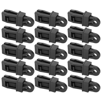 15Pcs Outdoor Camping Windproof Tent Clip Portable Camping Canopy Awnings Clamp Nylon