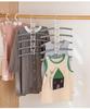 Space-Saving Children's Hangers: Multifunctional Baby Clothes Drying Rack with Hooks.