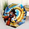 1pc Dragon Ball Z Goku's Epic Battle with Shenron Pattern Automatic 3-Fold Umbrella, 8 Iron Frames, High-Value Folding Umbrella, Suitable for Office,
