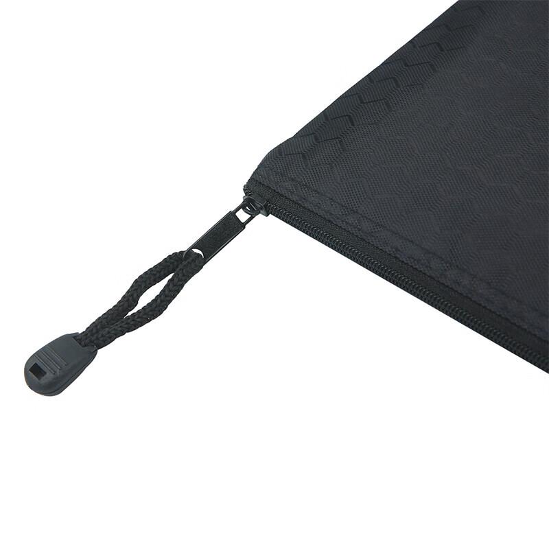 Youyida A4 Black Football Pattern Oxford File Folder - 10 Pack