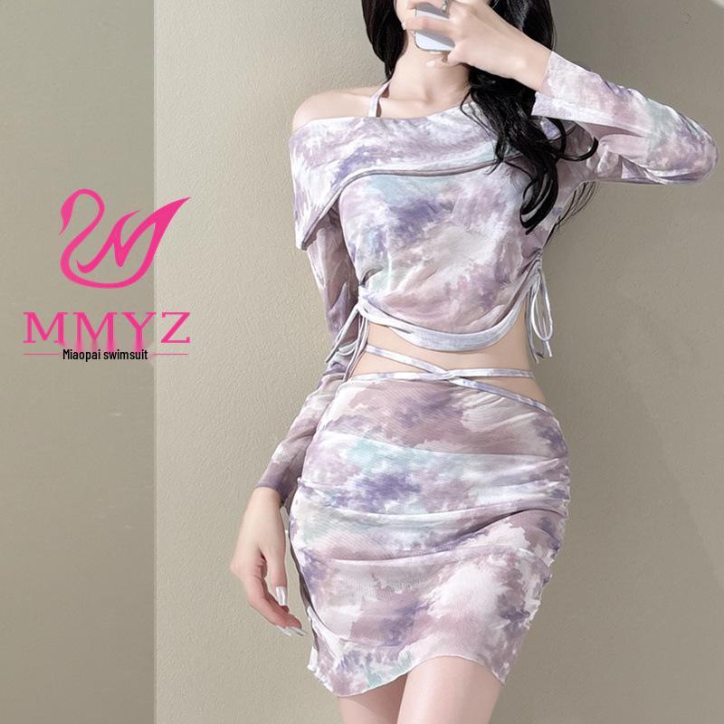 

Haishi Neng 2025 Женский Высококлассный Консервативный Купальник Бикини M [suitable for 95-105 lbs]