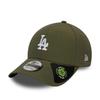 Casquette De Baseball - NEW ERA - Dodgers Midi 9Forty - Vert - Logo Los Angeles Dodgers - Ajustable