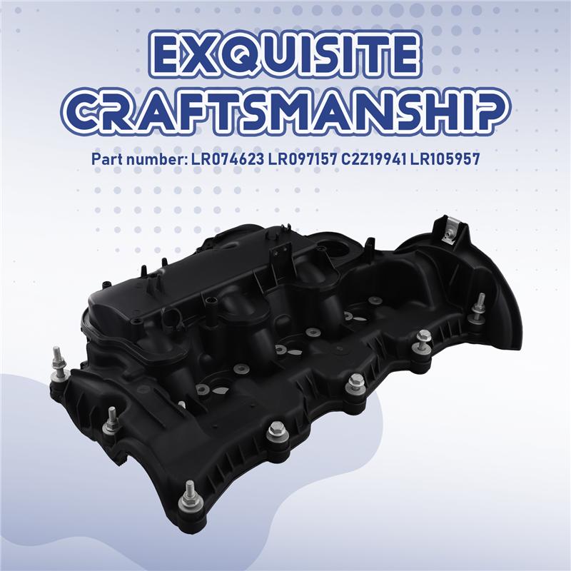 Right Inlet Manifold Engine Valve Cover LR074623 For Land Rover Discovery Mk4 3.0 Range Rover Sport LR097157 C2Z19941-A87Q