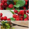 Fake Plant Ornament Blueberry Home Xmas Decor Party Supplies Artificial Berry Christmas Decoration