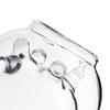 Cupă cu cremă de sticlă cu două straturi Creative Cow, 250 ml, ulcior de lapte minunat pentru suc, ceai, ceașcă de cafea, cană de sticlă transparentă, ulcior pentru spuma de lapte