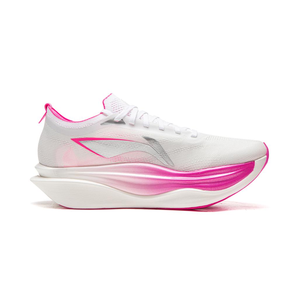 Li Ning Feidian 6 ELITE Amortiguación Antideslizante Resistente a la Abrasión Rebote Caña Baja Placa de Carbono Zapatillas de Running Unisex ARMW001-22