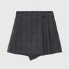 LIKK Check Wrap Shorts (Charcoal)_L4A1-Pt01C
