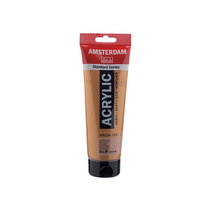 Peinture Acrylique en tube - Or foncé - 803 - Amsterdam - 250ml