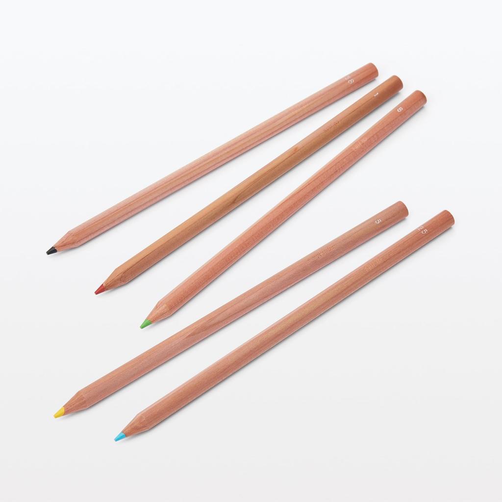 MUJI colored pencils 12 colors NFB13A6S