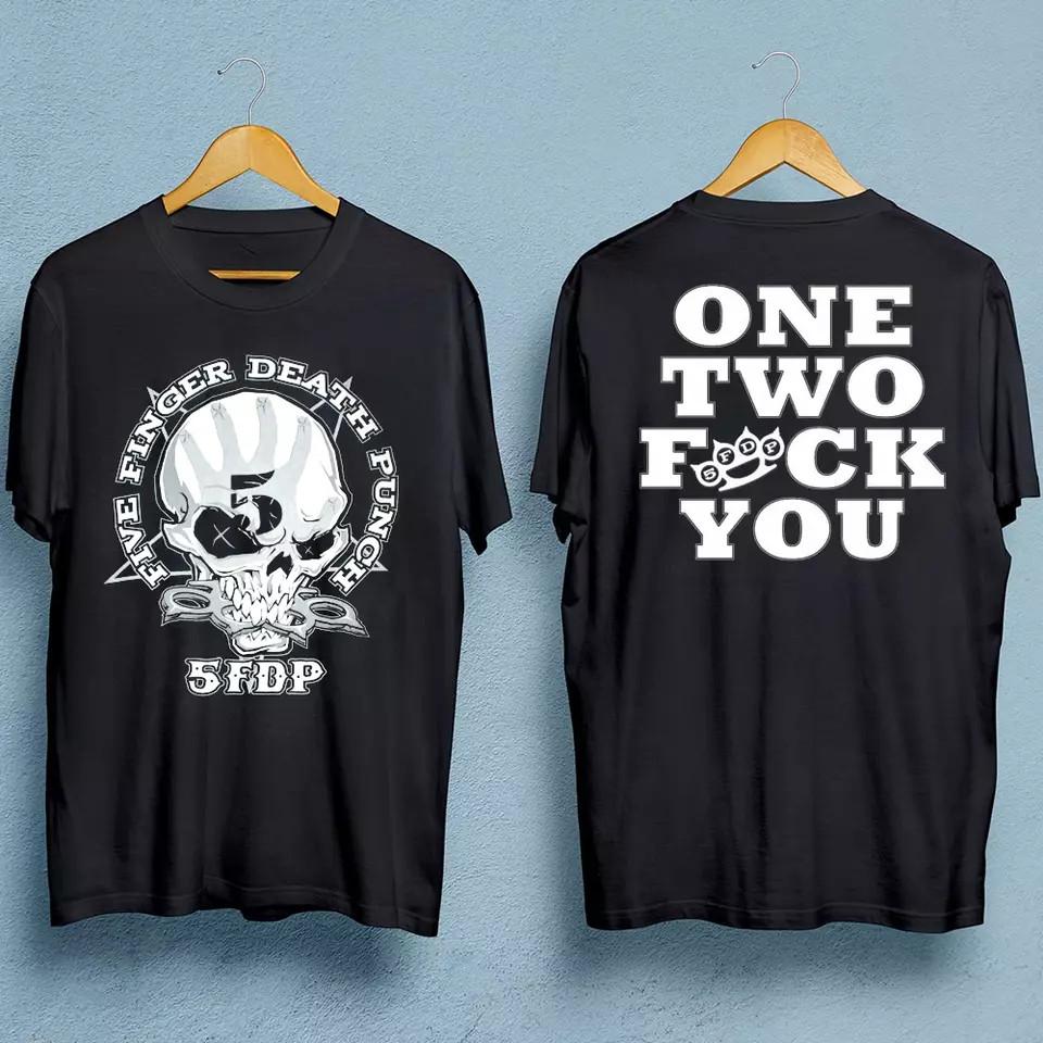 

Five Finger Death Punch BAND black T-shirt short sleeve L