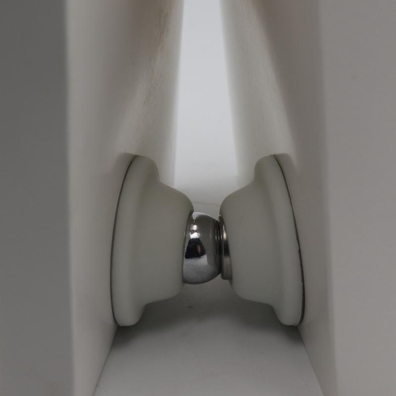 2x Adjustable Silicone Magnetic Door Stops With Impact Resistance And Secure Hold For Motorhome Cabinets And Entry Doors