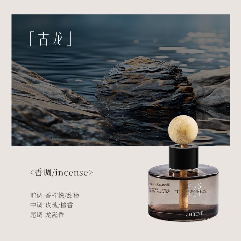 Car-mounted perfume and aroma bottle decorative item Car-suspended fragrance essential oil refreshing and deodorizing