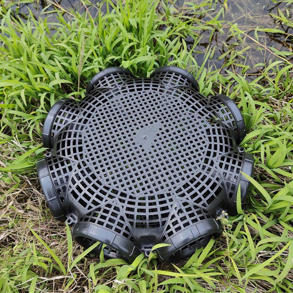 Yellow Eel Shrimp Cage Fishpot 3/6/8 Hole Design Cage Suitable for Outdoor Fishing Gear