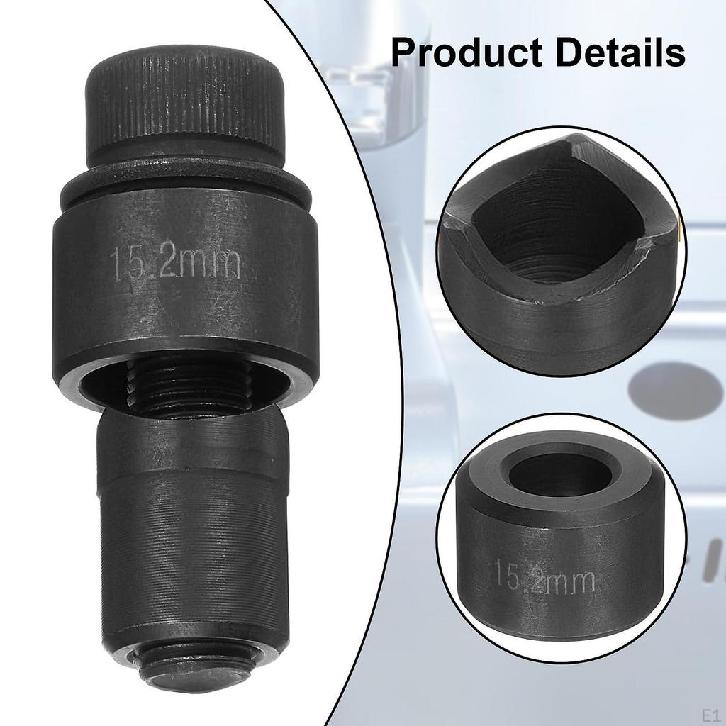 Handheld Metal Sheet Punch Tool, Hexagon Cutter Designed for Aluminum And Steel Plates