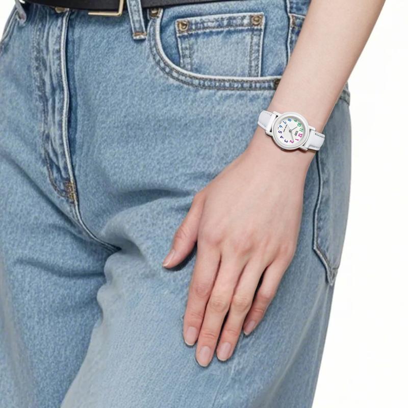 Casio YOUTH series-LQ Disc Three-hand Classic Hot Style Fashion Elegant Simple Macaron Color Waterproof Retro Pointer Quartz Movement LQ-139L-7BJH