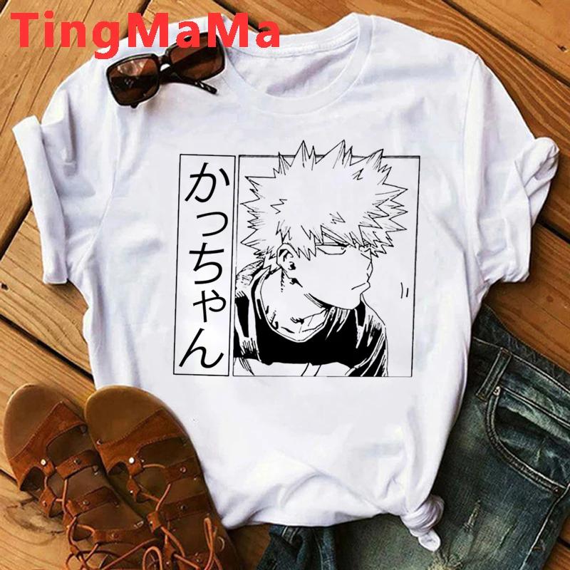 

2026 Новая Манга Милый Аниме Футболка Моя Геройская Академия Boku No Hero Academia Мужская Высококачественная Футболка Футболка Тога Аниме Футболка Деку ... S разноцветный