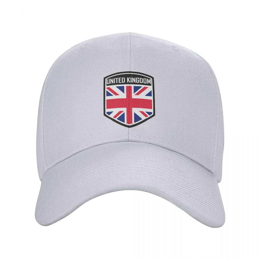 Custom Fashion Unisex British UK United Kingdom Flag Baseball Cap Adult Adjustable Dad Hat Unisex Women Sports Snapback Caps