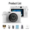 5K HD Mirrorless Digital Camera with Flip Screen, 18x Zoom, WiFi, Selfie, and Beauty Mode.