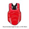 Protection Karate Chest Protector Comfortable Elastic Rib Shield Vest for Home Gym Muay Thai
