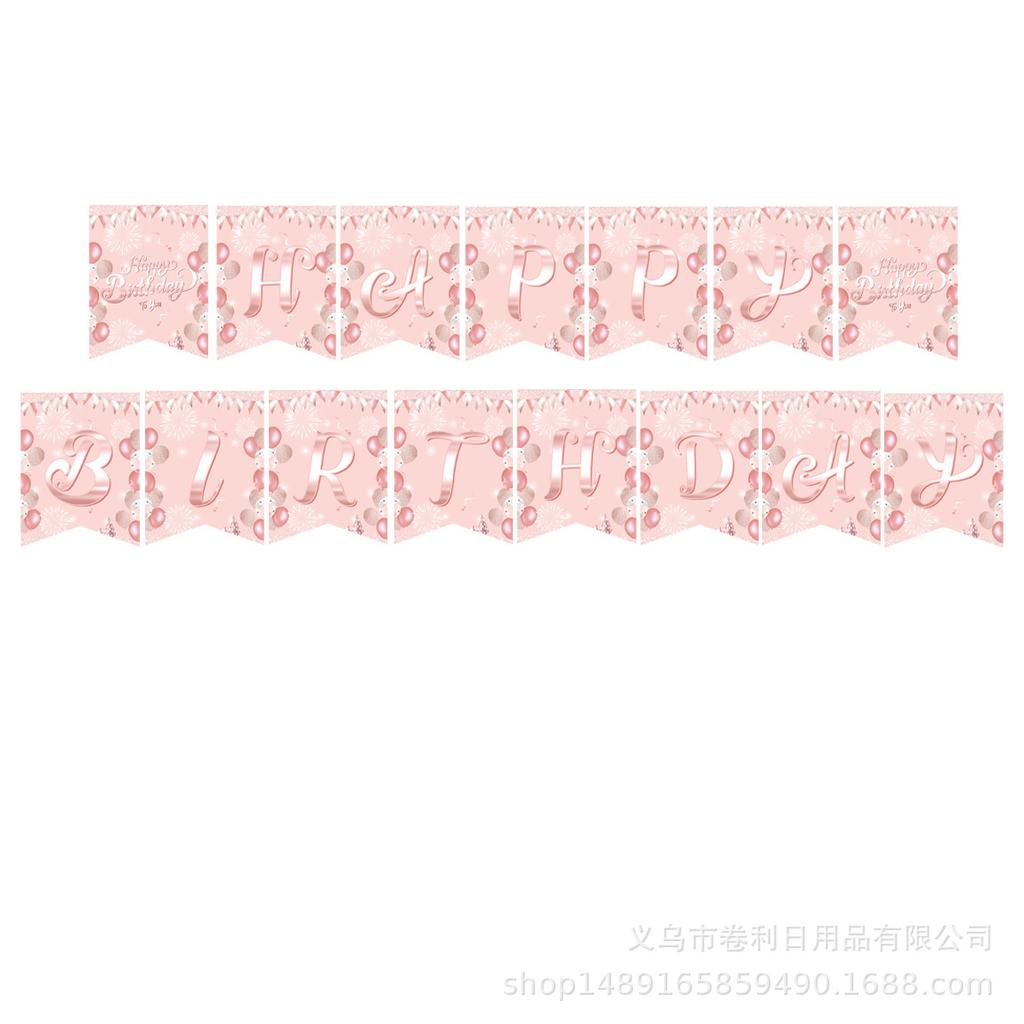 Pink Birthday Party Supplies Diamond Themed Paper Plates Paper Cups Banners Tissue Tablecloths Tableware Decorating Party