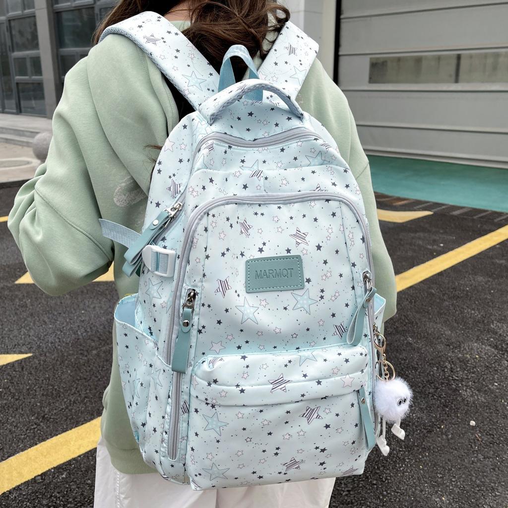 Schoolbag Junior High School Schoolbag Female Japanese Ins Style Versatile Fashion Backpack Casual Large Capacity Women's Backpack