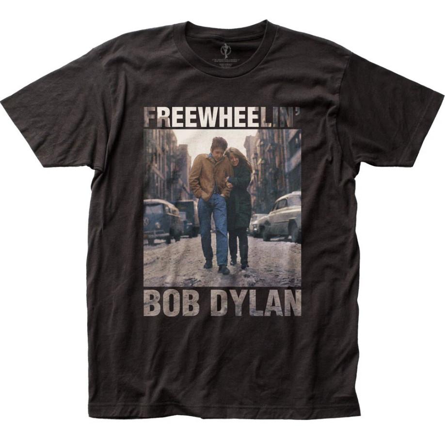 Bob Dylan The Freewheelin’ Bob Dylan T Shirt – Men’s Rock & Roll Classic Tee XXXL