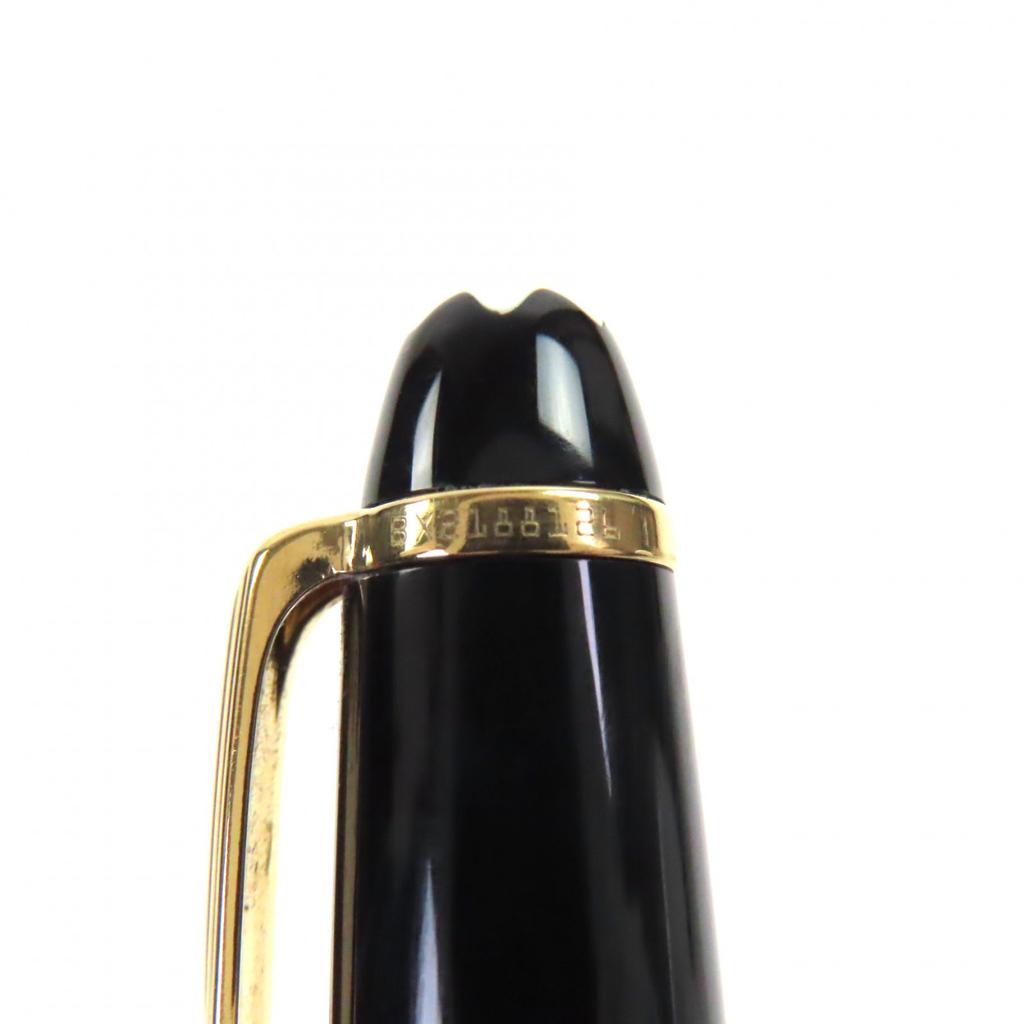 Very Good MONTBLANC fountain pen Meisterstück Classic Black gold 14K mens Used