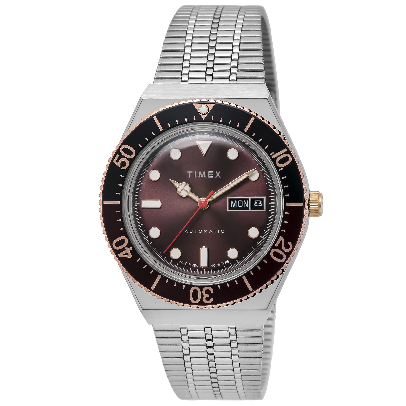 

Годинник Timex M79 Автоматичний TW2U96900 Коричневий Циферблат Імпортний [TIMEX] Чоловічий [Звичайний Продукт] коричневий