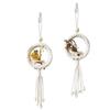 Cotton Rope Hand-woven Simulated Flower Basket Pendant Simple Home Bedroom Homestay Wall Hanging Room Decoration