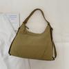 Korean Style Padded Texture and Versatile Tote Bag Lightweight Commuting Shoulder Bag Large Capacity Multi Pocket Three Way Bag