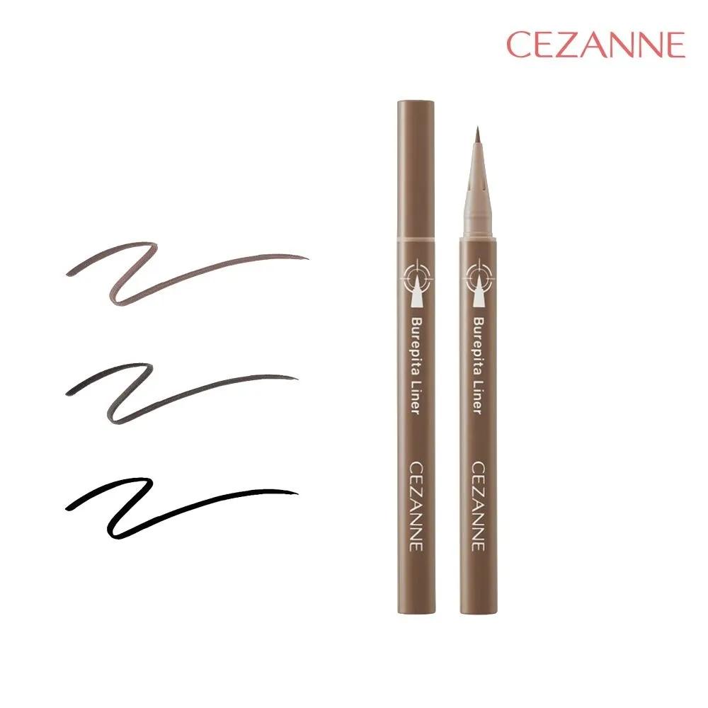 CEZANNE BREPITA 5 мм Короткая Кисточка Подводка для Глаз 00 Real Black