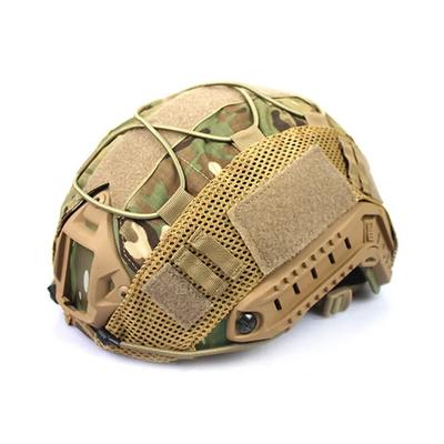 Taktische Helmabdeckung Fast Helmet Multi-Tarnung Helmabdeckung für Airsoft-Helm Paintball CS Wargame Sport Jagd Schießausrüstung