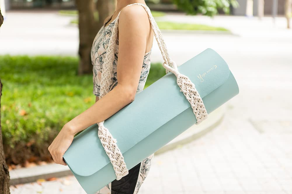 Yogaworks Pilates Mat, 12mm (Mint)