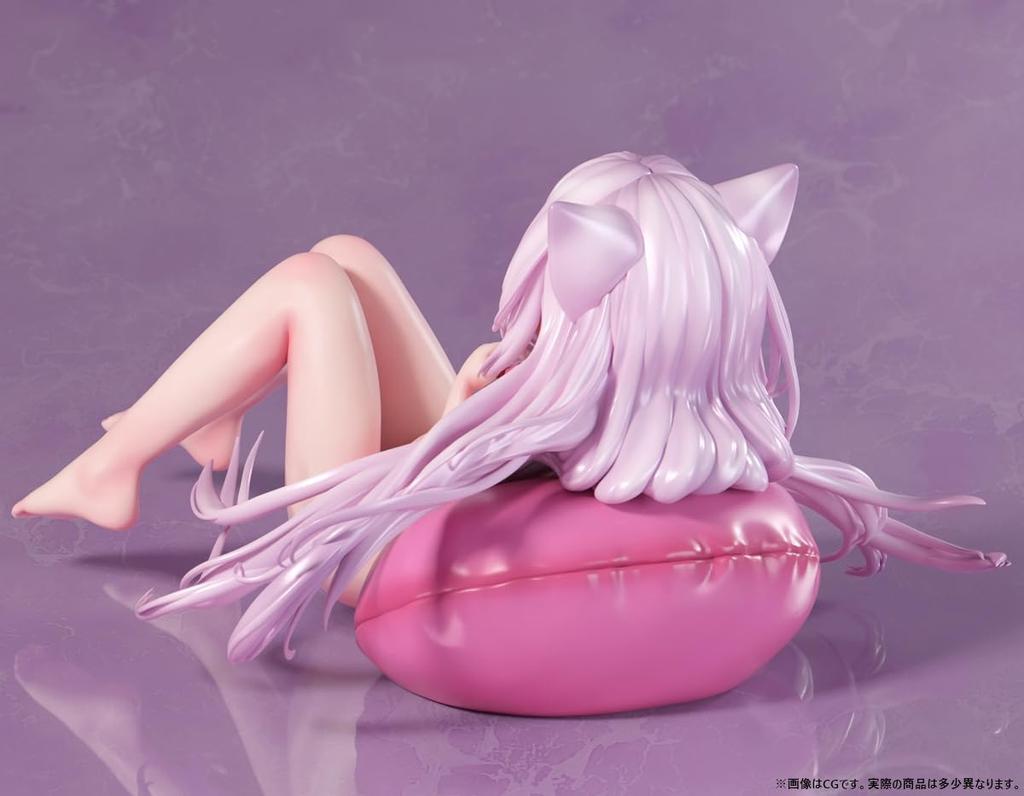 Nikkan Girl Chibi Cat Girl Anastasya scară pictată figurină finisată 1/4