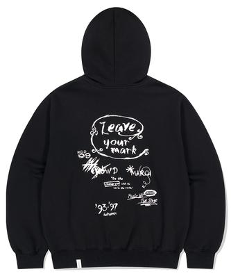Moletom Deixe Sua Marca Preto(Mg2Efmm418A)