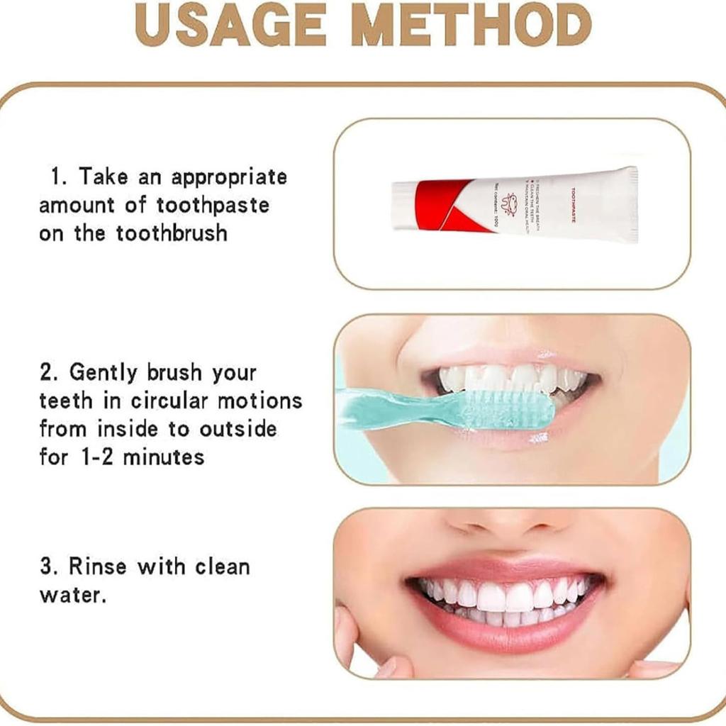 Sp-7 Probiotic Toothpaste Removing Bad Breath Yellow Teeth Stains Brighten White Fresh Breath Oral Health Management