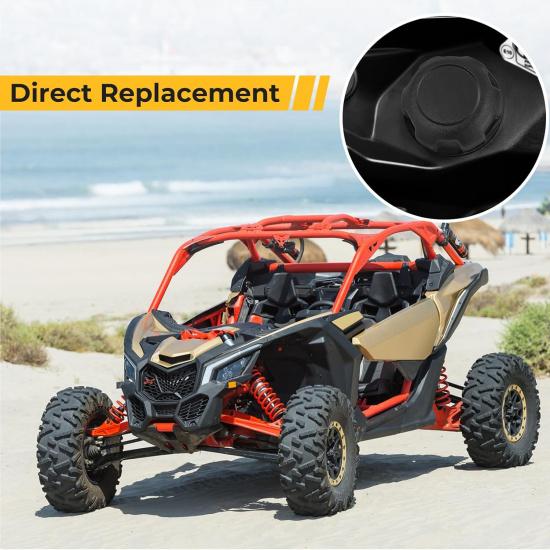 M MATI Fuel Cap Fuel Tank Cap Gas Cap for Can Am 2018-Up Maverick X3 Trail Sport Defender Commander Traxter 100 700 800 709000868