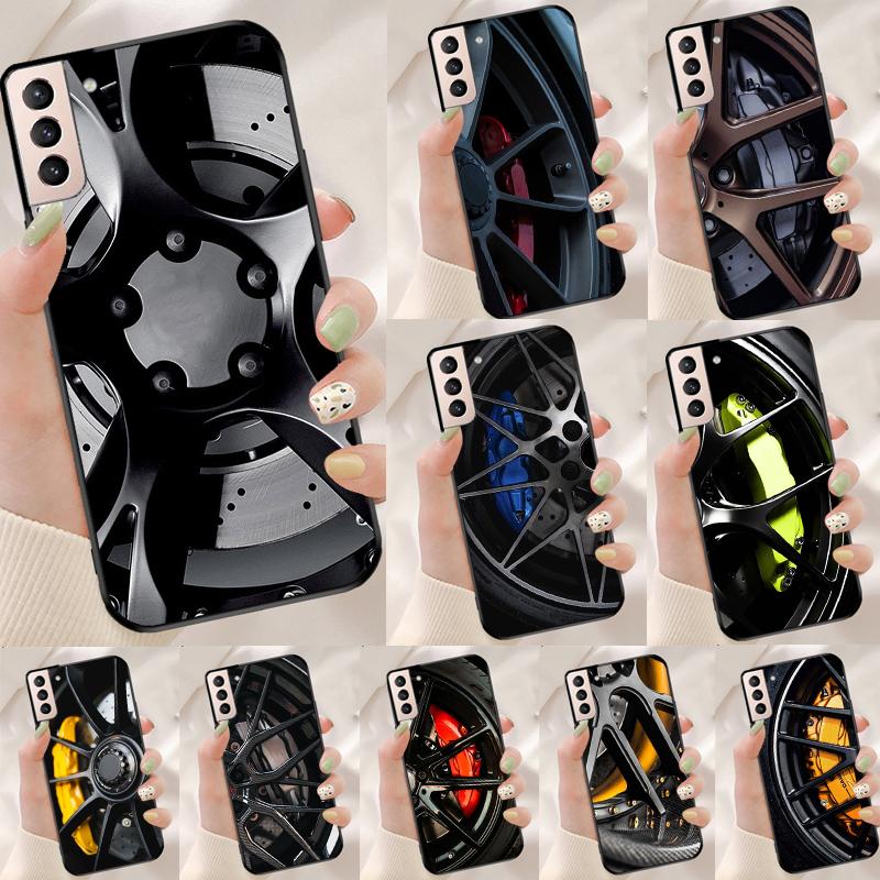 Sports Car Wheel Tire Speed Funda Case For Samsung Galaxy S25 Ultra S9 S10 S20 S21 FE S22 S23 Plus S24 Ultra Phone Cover