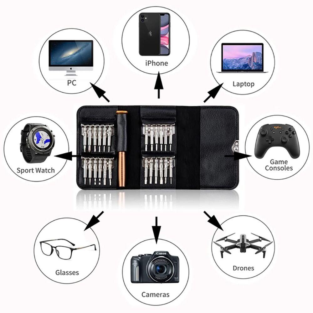 Multifunctional Tablet PC Mobile Phone Precision Screwdriver Set Hand Tools 25 in 1 Repair Tool Kit