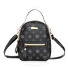 Retro-Print Doppel-Schulter Damen-Tasche Tasche leichter Luxus große Kapazität Textur kleiner Rucksack