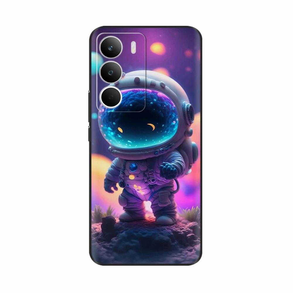 For Realme C71 Case RMX5303 Soft Silicone Cute Cartoon Butterfly Back Cover Fundas for RealmeC71 C 71 Protective Housing Coque