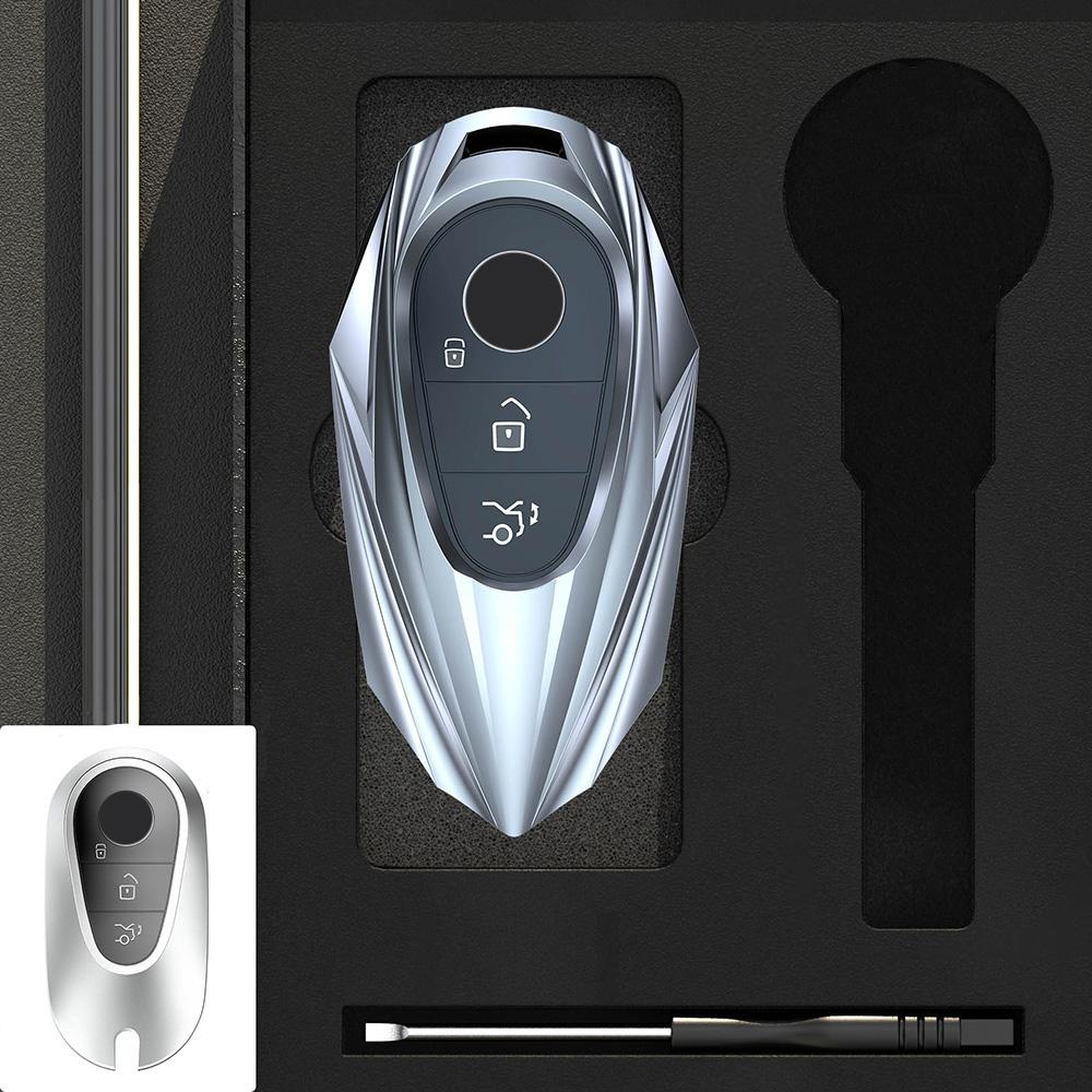 Mode Auto Fernbedienung Schlüssel Fall Abdeckung Shell für Mercedes Benz ACESG Klasse GLC CLE CLA GLB GLS W177 W205 w213 W222 X167 AMG