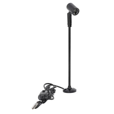 Jewelry Display Spotlight Stand, Cabinet LED Spotlight, Aluminum, Mini Spotlight Lamp for Small Art Paintings (Warm Light 3000K)